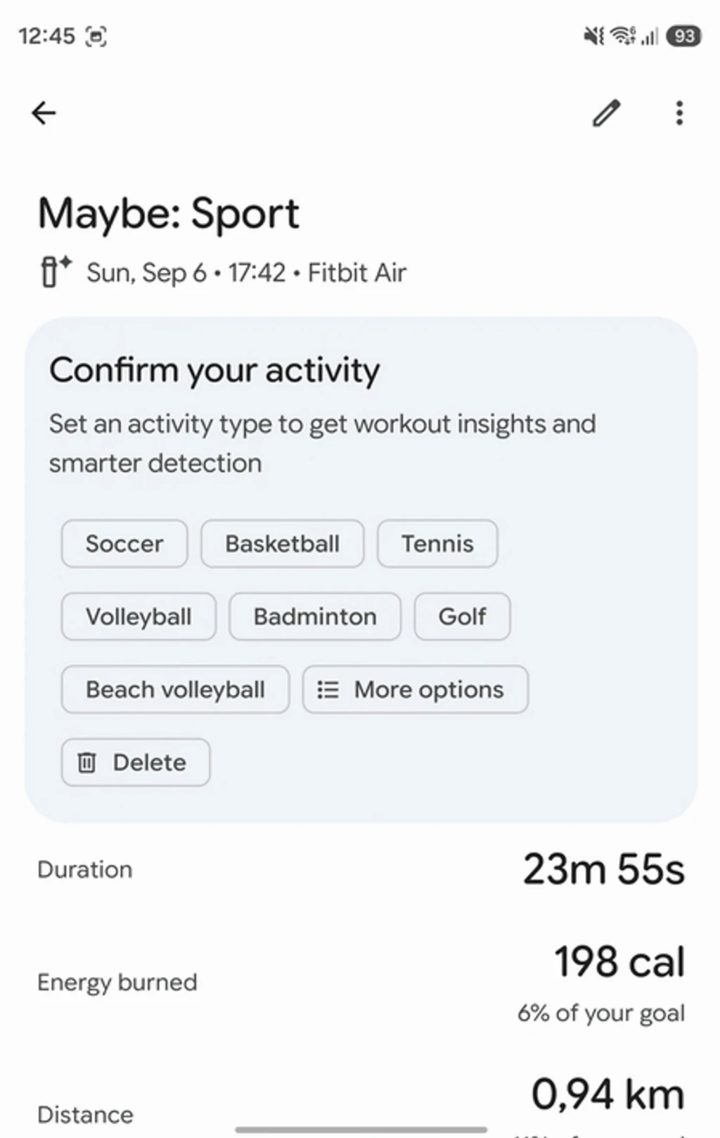 Fitbit Air
